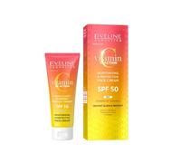 Eveline Cosmetics Vitamin C 3x Action Hydrating and Protective Face Cream SPF 50 with Vitamin C, E & Tranexamic Acid