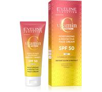 Eveline Cosmetics Vitamin C 3x Action Hydrating and Protective Face Cream SPF 50 with Vitamin C, E & Tranexamic Acid