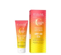 Eveline Vitamin C Moisturizing Protective Face Cream SPF50 All Skin Types 30ml
