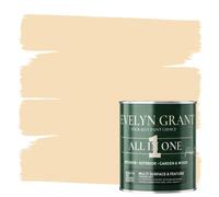 EVELYN GRANT All-In-One Multi Surface Indoor & Outdoor Paint - 1L - Matt in Beige Linen EVELYN GRANT Beige Linen 1L