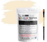 Evelyn Grant All-IN-ONE Paint & Primer - Sample Colour Tester Pouch with Brush - Multi-Surface Paint For Interior Walls, Outdoor Garden & Exterior Walls, High Durability Multi-Feature Londons Magnolia