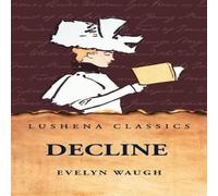 Evelyn Waugh Decline & Fall Hardcover Book Evelyn Waugh Multicolor