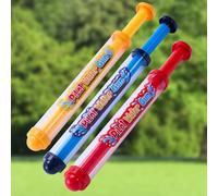 Evember 3pack Water Squirters For Kids, Fireworks Water Spraying Soaker, Outdoor Fun Props Play Toys, Summer Swimming Pool Squirter Shooter, 36cm