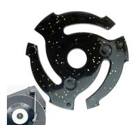 Evember 45 Adapter for Turntable, 45 Rpm Record Adapter Insert, Replacement Accessory for Casual Listeners Beginner Audiophiles Studio DJ Equipment Users Collectors Home Party