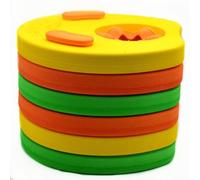 Evember Arm Bands, 6pcs EVA Foam Armband Discs For Children Swim Training, Swimming Arm Float For Water Parks Swimming Pools Beaches Ponds, Single 19cmx2.5cm