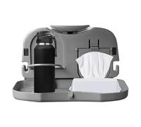 Evember Car Back Seat Tray Table,Foldable Car Table with Cup Holder | Portable Automotive Desk for Laptop Eating Working Road Trip Dining Travel Kids Camping Adult