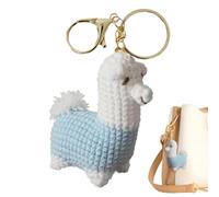 Evember Crochet Animal | Crochet Bag Charm - Knitting Crafts Charm Inspirational Hand-Woven Ornament for Birthday Wallet Backpack Kids Adults Car Keys
