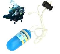 Evember Dive Lights Diving,Diving LED Signal Light Mini Tank | High-Intensity Flashing Lights with Battery, Beacon Light Safety Gear