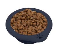 Evember Dog Travel Bowl, Pet Folding Bowl, Expandable Feeding Cup, 300ml Portable Pet Watering Dish for Walking Traveling Outdoors