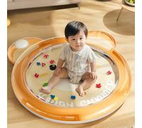 Evember Inflatable Playing Mats for Babies, 80cm Baby Sensory Water Mat, Water Filled Sensory Pad Baby, for Indoor, Outdoor, Pool, Beach, Educational Toys Promoting Motor and Emotion Development
