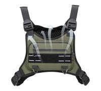 Evember Running Chest Bag | Outdoor Chest Bag Running Vest - Waterproof Adjustable Pouch Phone Holder for Men Women Runners Backpacking Hiking Jogging Cycling Travel Outdoor Workout