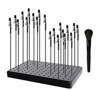 Evemodel 1 Set 14 * 9 Holes Model Painting Tool Stand and with Paint 20pcs. Alligator Clip with a Brush and Paint Stand Ferrules Spray Paints