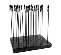 Evemodel GJJC19B 1 lot Model Painting Tool Stand Base 14 * 19 and 20pcs Alligator Clip and 40pcs Clip Sleeves New