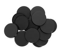 Evemodel MB750 20pcs Round Bases 50mm Model Base Plastic For Miniature War Games