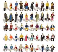 Evemodel P8715 100pcs HO Scale 1:87 Seated and Standing People Assorted Figures Passengers New