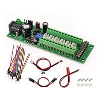 Evemodel PCB012 1set Power Distribution Board Self-adapt Distributor HO N O LED Street Light Hub DC AC Voltage Train Power Control