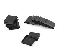 Evemodel Square Base Model Modelling Plastic Base for Figures or Miniatures for War Games Table Decoration (8pcs 50mm)
