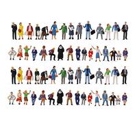 Evemodel Track H0 1:87 Sitting Figures People Model Kit Passengers (60 Pieces)