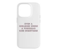 Even A Girlboss Needs A Forehead Kiss Sometimes Cute Case for iPhone 14 Pro