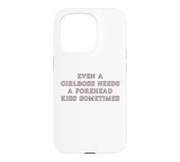 Even A Girlboss Needs A Forehead Kiss Sometimes Cute Case for iPhone 15 Pro