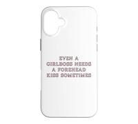 Even A Girlboss Needs A Forehead Kiss Sometimes Cute Case for iPhone 16 Plus
