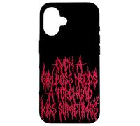 Even A Girlboss Needs A Forehead Kiss Sometimes metal funny Case for iPhone 16