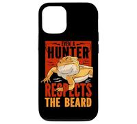 Even A Hunter Respects The Beard Reptile Bearded Dragon Case for iPhone 12/12 Pro