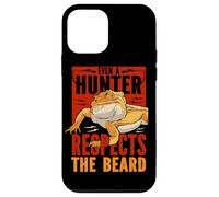 Even A Hunter Respects The Beard Reptile Bearded Dragon Case for iPhone 12 mini