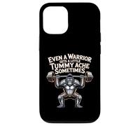 Even A Warrior Gets A Little Tummy Ache Sometimes - Case for iPhone 12/12 Pro