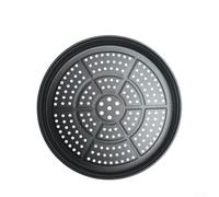 Even heat distribution, uniform steam holes, no cold spots, 32cm diameter, medicinal stone(30CM)