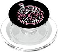 Even In Chaos His Grace Finds Me Christian Mom Mothers Day PopSockets PopGrip for MagSafe