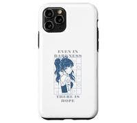 Even In Darkness There Is Hope Retro Anime Quotes Present Case for iPhone 11 Pro