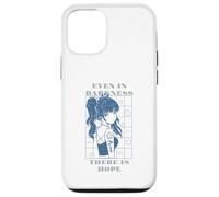 Even In Darkness There Is Hope Retro Anime Quotes Present Case for iPhone 12/12 Pro