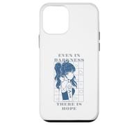 Even In Darkness There Is Hope Retro Anime Quotes Present Case for iPhone 12 mini