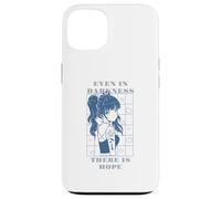 Even In Darkness There Is Hope Retro Anime Quotes Present Case for iPhone 13