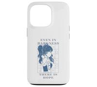 Even In Darkness There Is Hope Retro Anime Quotes Present Case for iPhone 13 Pro