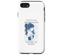 Even In Darkness There Is Hope Retro Anime Quotes Present Case for iPhone SE (2020) / 7/8