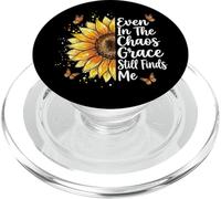 Even In The Chaos Grace Still Finds Me PopSockets PopGrip for MagSafe