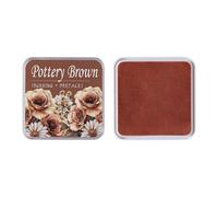 Even Inks Application Stamp Pad for Detailed Designs Crafting Accounting with Sturdy ABS Construction Neutral