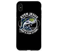 Even Jesus Had A Fish Story Funny Fishing Case for iPhone XS Max
