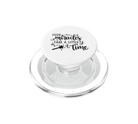 Even Miracles Take a Little Time Inspirational Love Quote PopSockets PopGrip for MagSafe