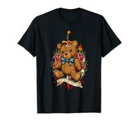 Even The Cute Ones Snap Edgy Teddy Design Bear Value Graphic T-Shirt