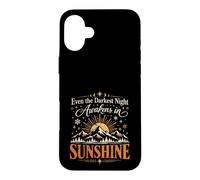 Even the Darkest Night Awakens in Sunshine Winter Solstice Case for iPhone 16 Plus