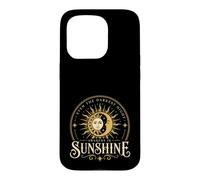 Even the Darkest Night Awakens in Sunshine Yule Celebration Case for iPhone 15 Pro