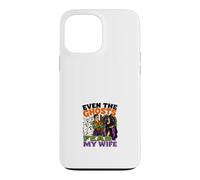 Even The Ghosts Fear My Wife Halloween Couple Case for iPhone 13 Pro Max