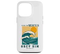 Even The Waves Obey Him Matthew 8:27 Case for iPhone 13 Pro