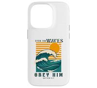 Even The Waves Obey Him Matthew 8:27 Case for iPhone 14 Pro