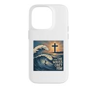 Even The Waves Obey Him Tshirt Christian Surfing Faith God Case for iPhone 14 Pro