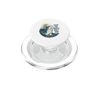 Even The Waves Obey Him Tshirt Christian Surfing Faith God PopSockets PopGrip for MagSafe