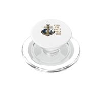 Even The Waves Obey Him Tshirt Christian Surfing Faith God PopSockets PopGrip for MagSafe
